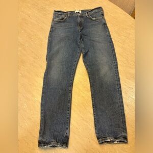 Agolde Midrise Straight Leg Jeans